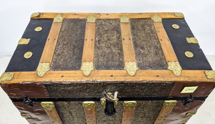 252. Antique Trunk - Image 2