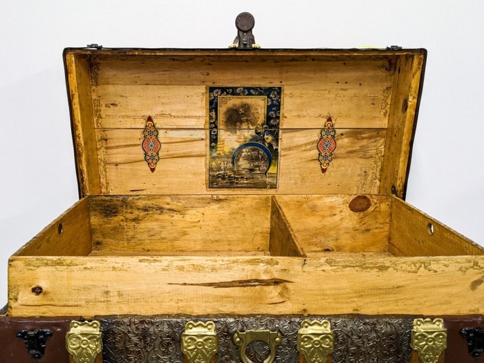 252. Antique Trunk - Image 4