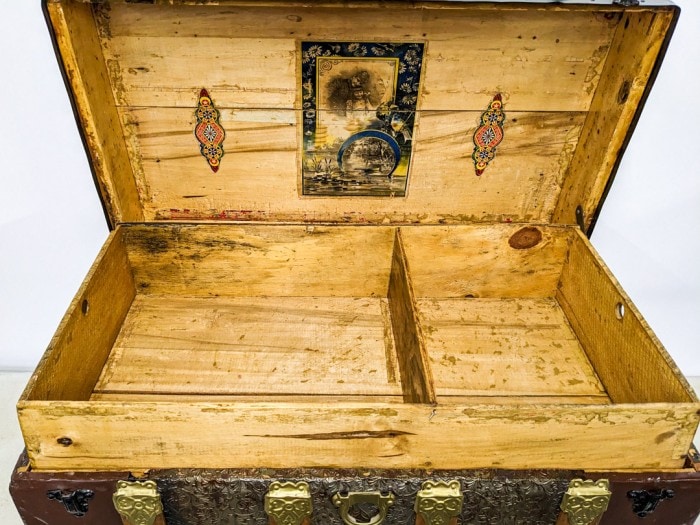 252. Antique Trunk - Image 5