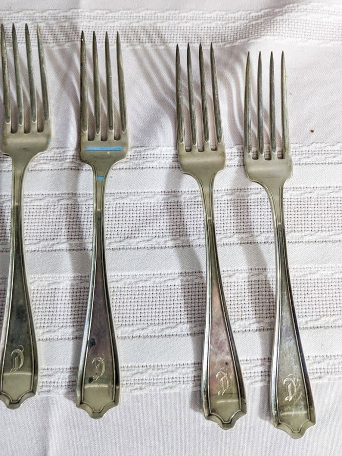 268. Alvin Sterling Silver Forks - Image 3