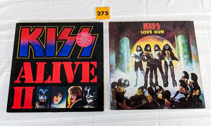 275. (2) KISS Albums