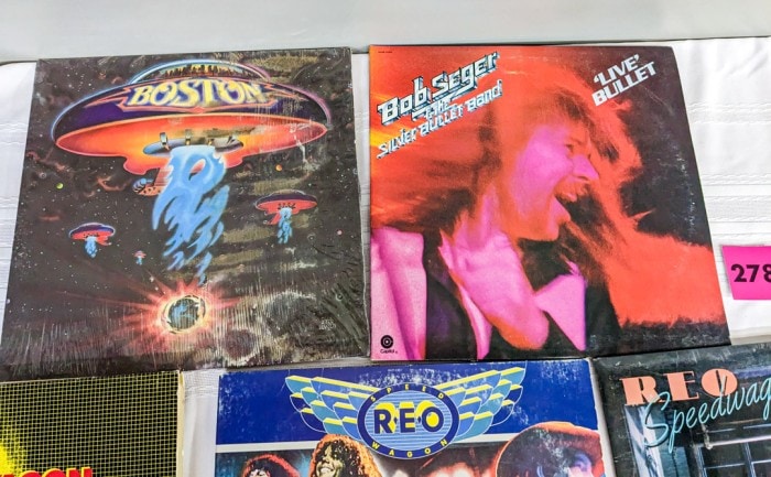 278. (3) REO Speedwagon, Bob Seger + Boston Albums - Image 4