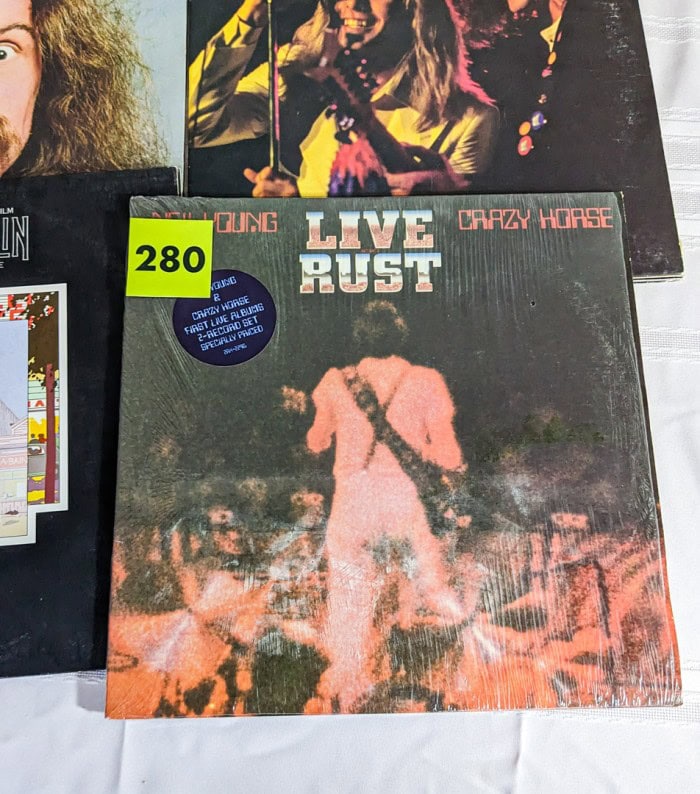 280. Neil Young, Cheap Trick, Led Zeppelin + Ted Nugent Albums - Image 2