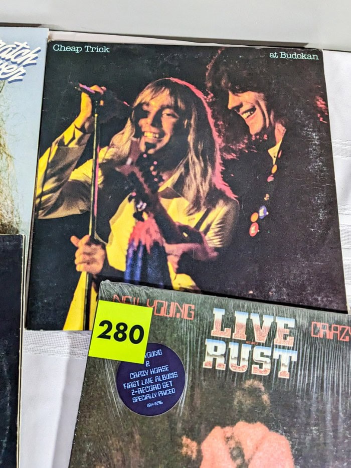 280. Neil Young, Cheap Trick, Led Zeppelin + Ted Nugent Albums - Image 3