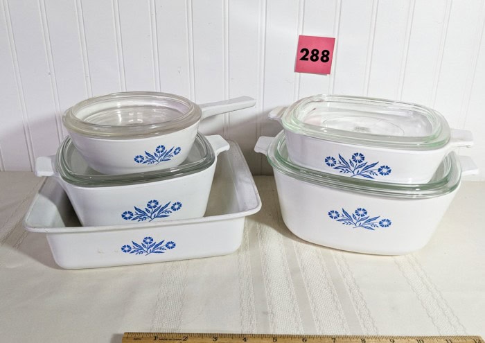 288. (5) Corningware Dishes