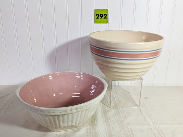 292. Vintage Stoneware Bowls