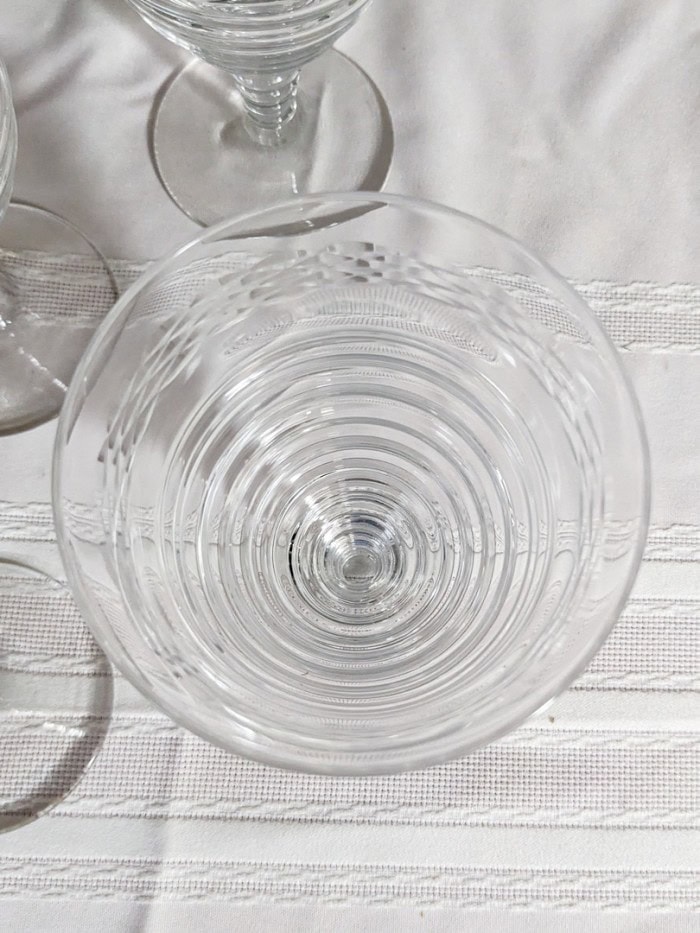 295. Amber Depression Glass Dishes + (10) Glasses - Image 4