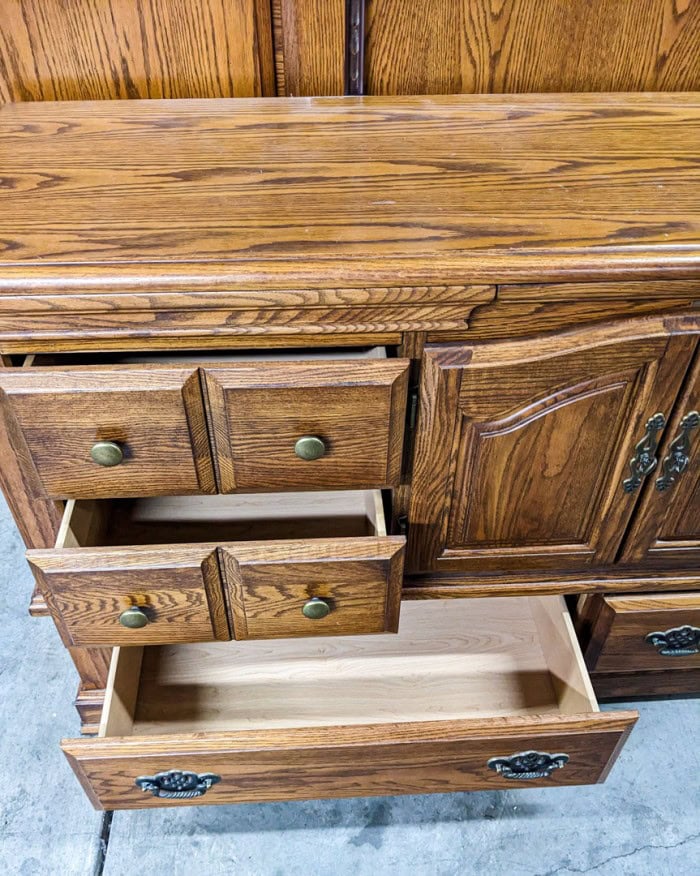 225. Palliser Dresser w/ Mirror + Headboard w/ Frame - Image 5