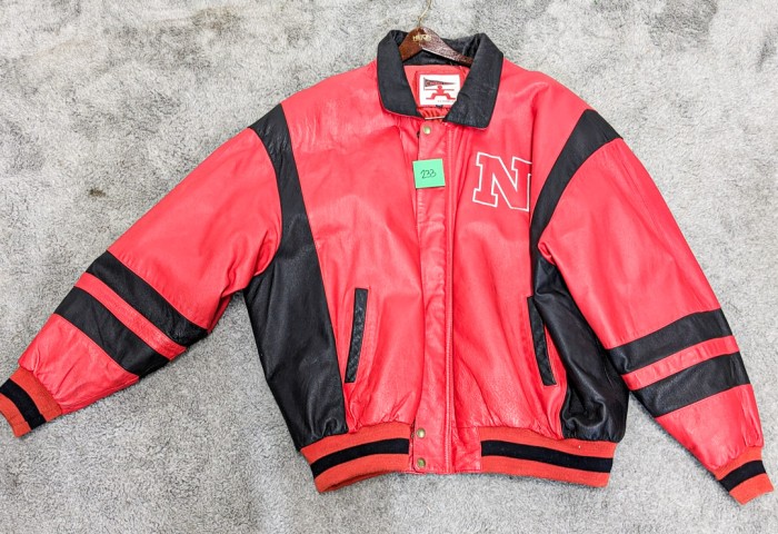 233. Nebraska Leather Jacket - Size 3XL