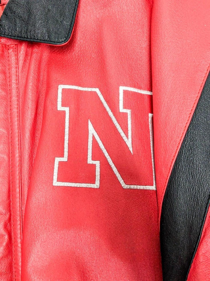 233. Nebraska Leather Jacket - Size 3XL - Image 4