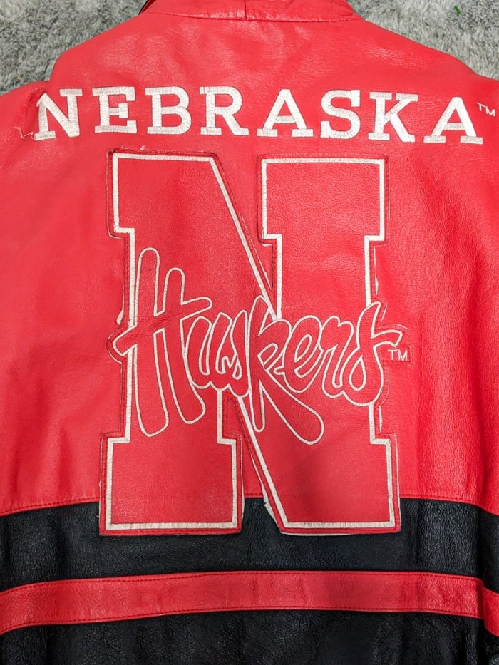 233. Nebraska Leather Jacket - Size 3XL - Image 6