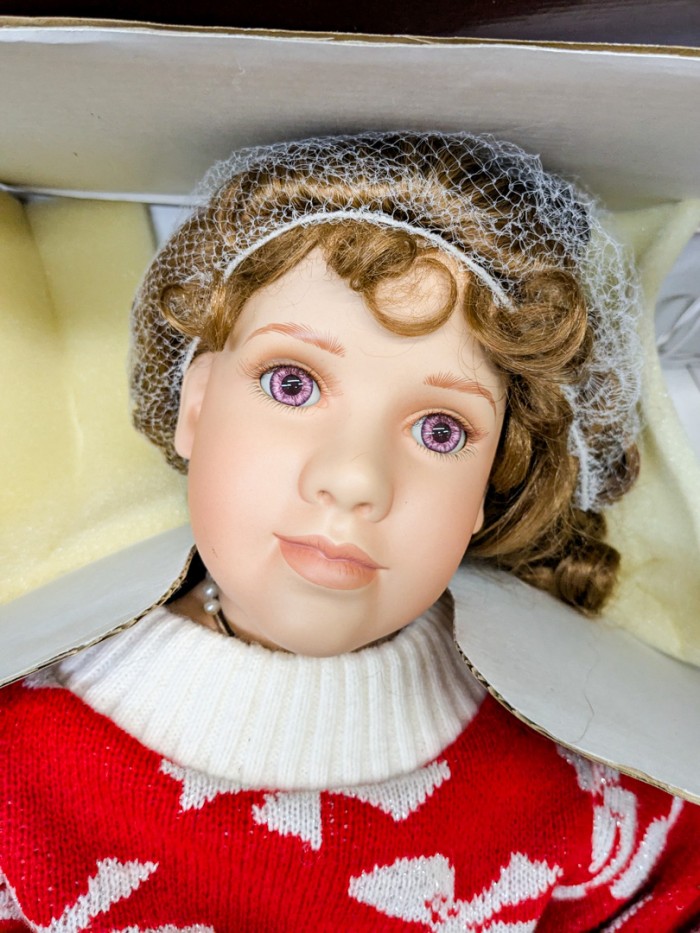 13. 24" Treasured Heirloom Collection Joelle Doll - Image 2