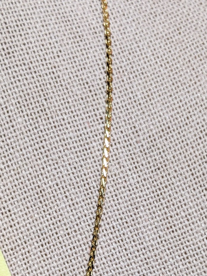 209. 18" 14K Gold Chain - Image 3