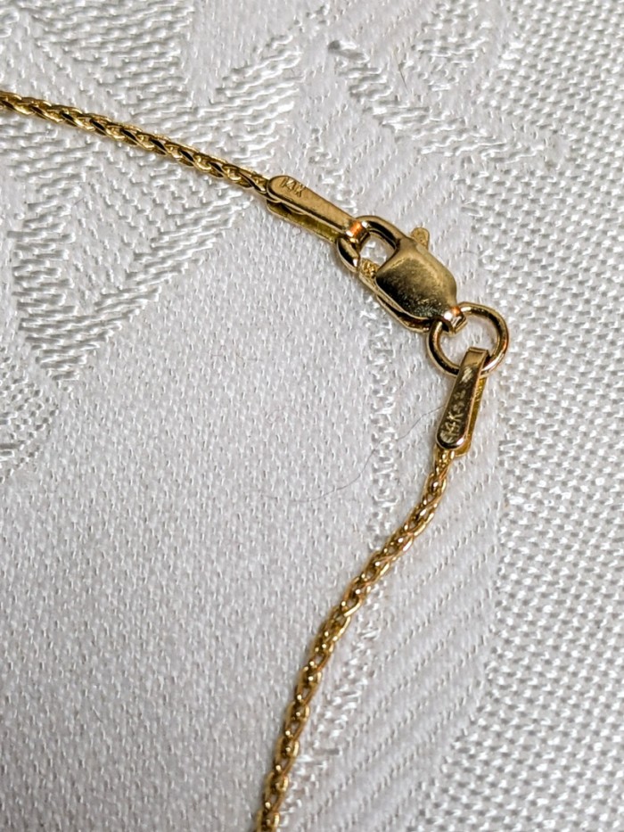 209. 18" 14K Gold Chain - Image 4