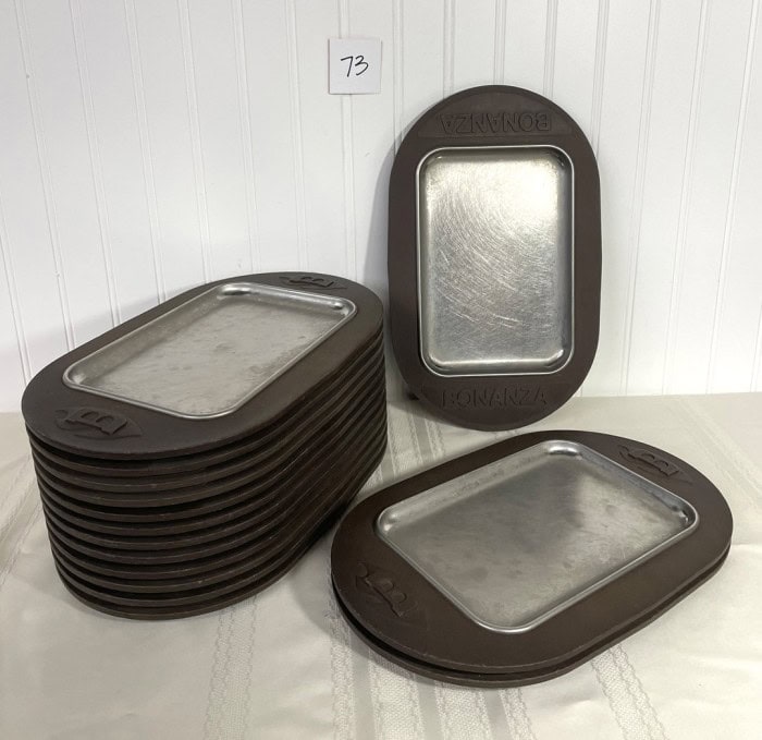 73. Set of Bonanza Trays