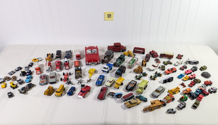 121. 100+ Vintage Toys & Cars