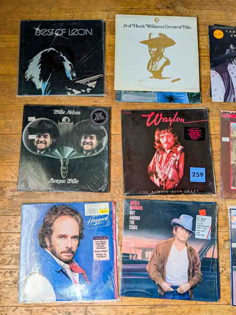 259. (18) Country Albums – Hank Williams, Waylon Jennings, Charlie