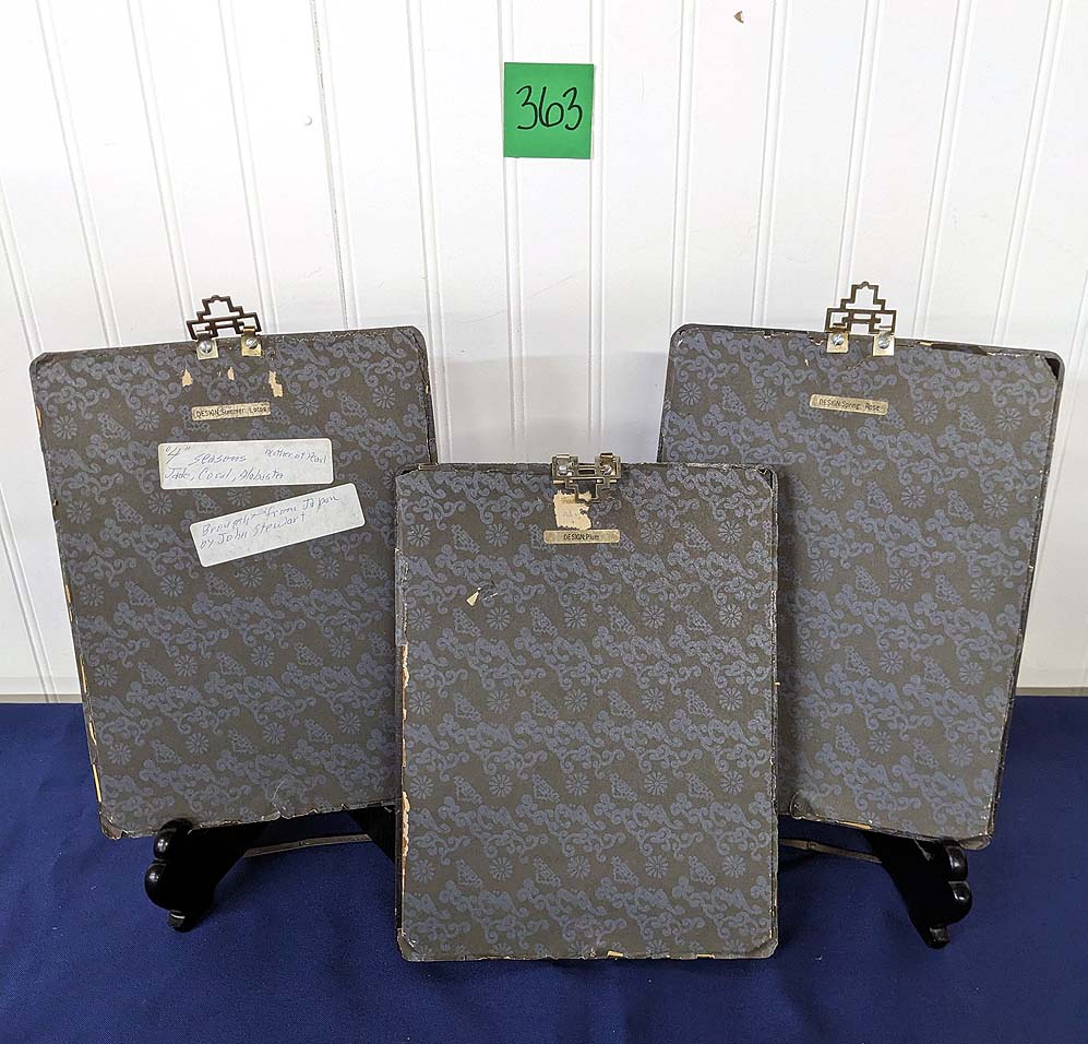 389. Jade & Coral Shadow Boxes – Changing Spaces SRS