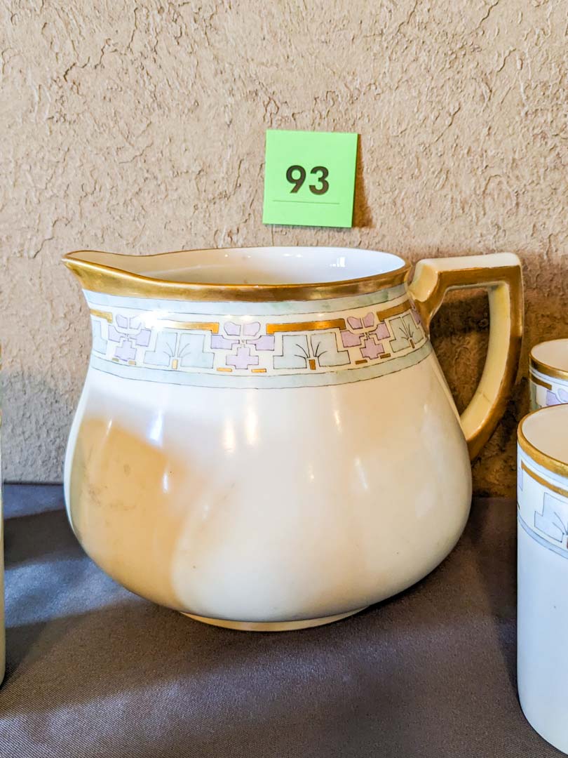 93. Bavarian Pitcher + (5) Cups - Image 4