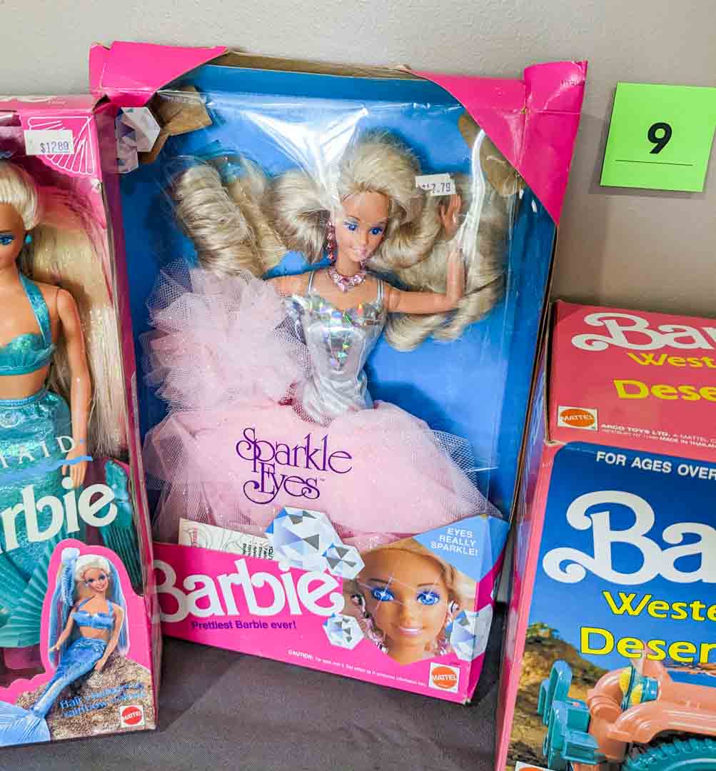 9. Barbie Jeep + (2) Dolls - Image 4