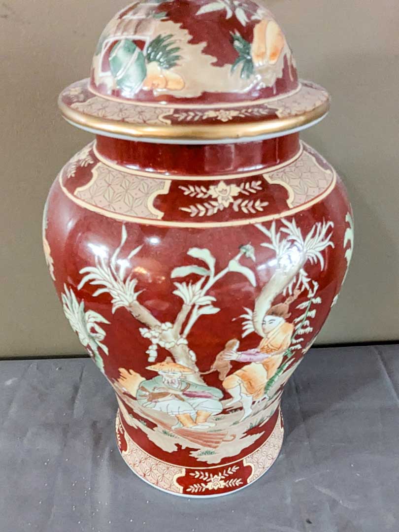 84. 16" Asian Ginger Jar - Image 3