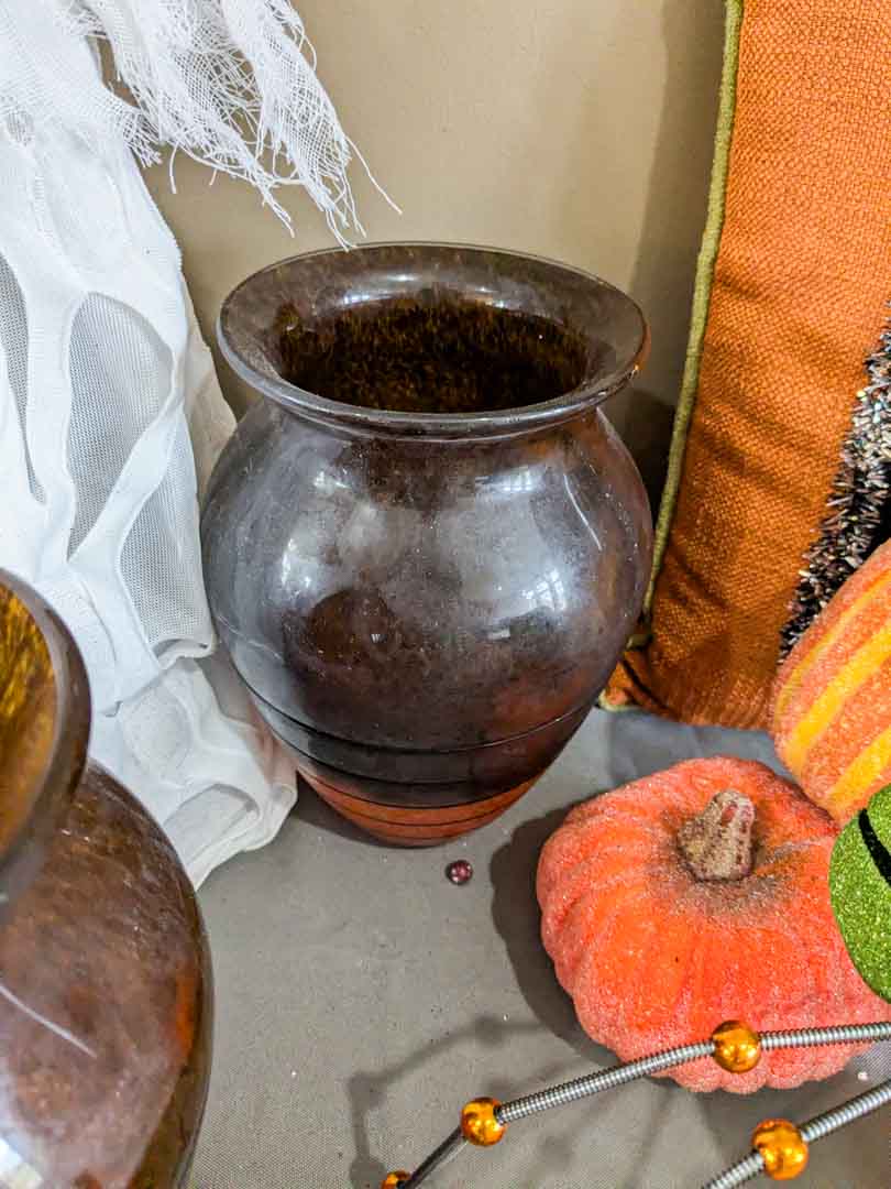 249. Halloween Lot - Figurines, Pillows, Pumpkins, Votive Holders + Decor - Image 5