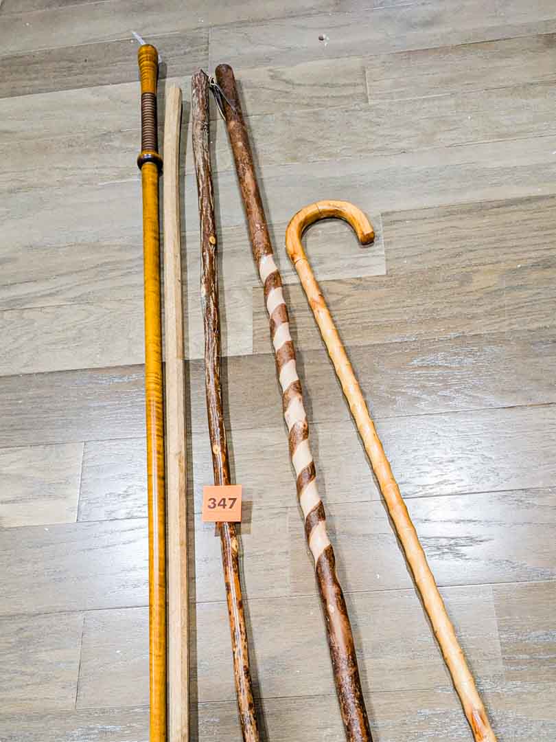 347. (5) Walking Sticks - Image 2