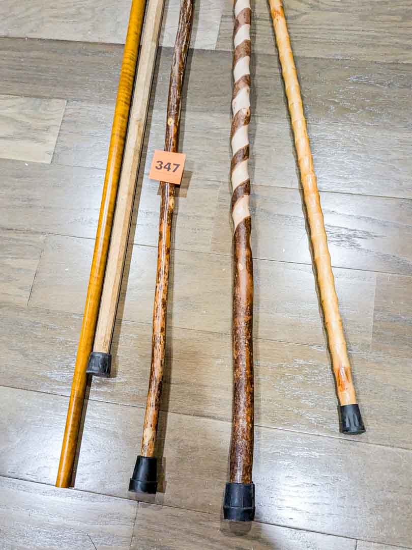 347. (5) Walking Sticks - Image 3