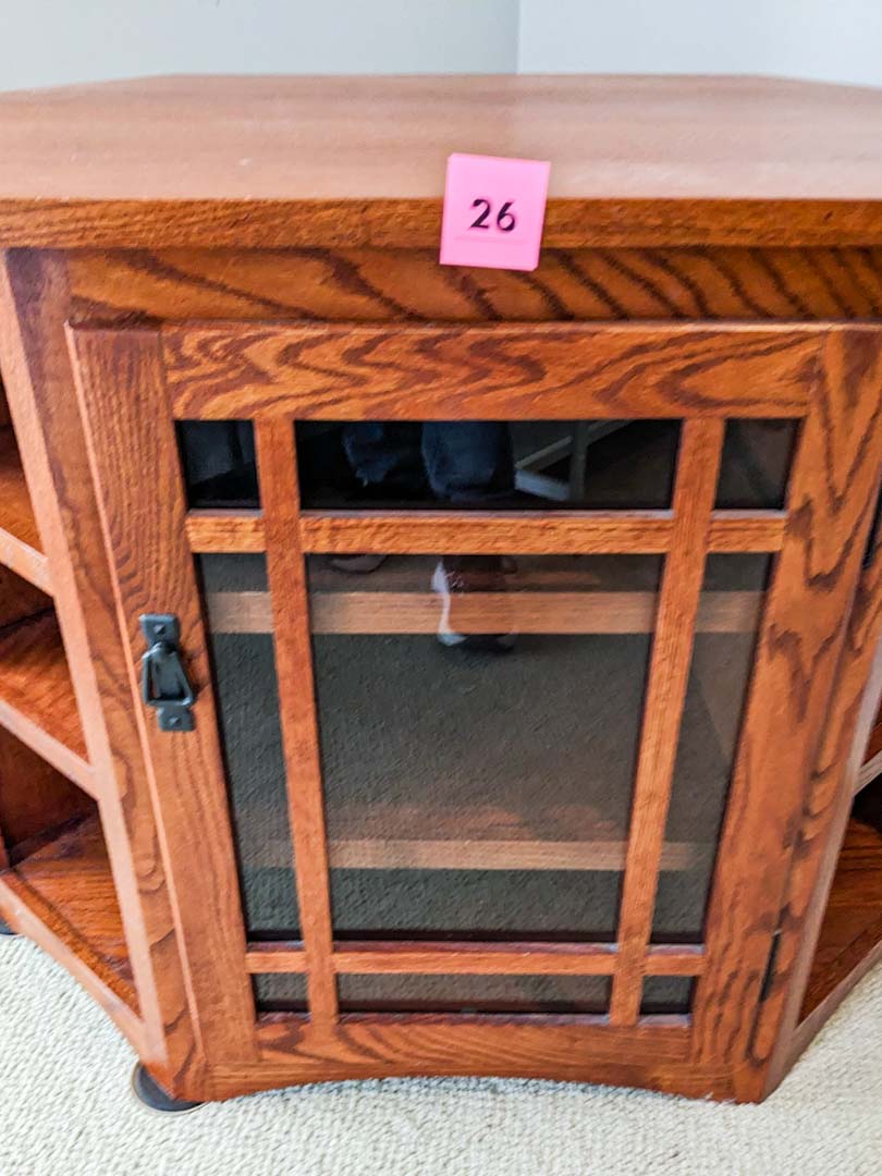 26. Corner Cabinet - Image 2
