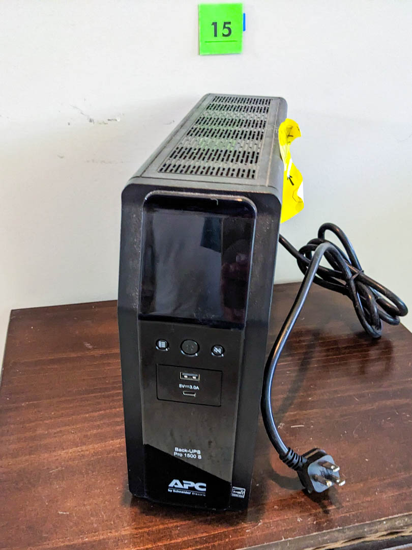 15. APC Battery Backup