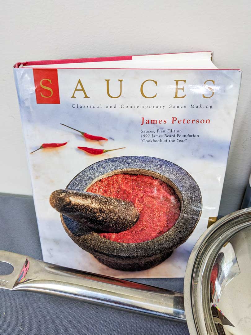 67. Covered Pan, (4) Soup Bowls + Cookbooks - Image 7