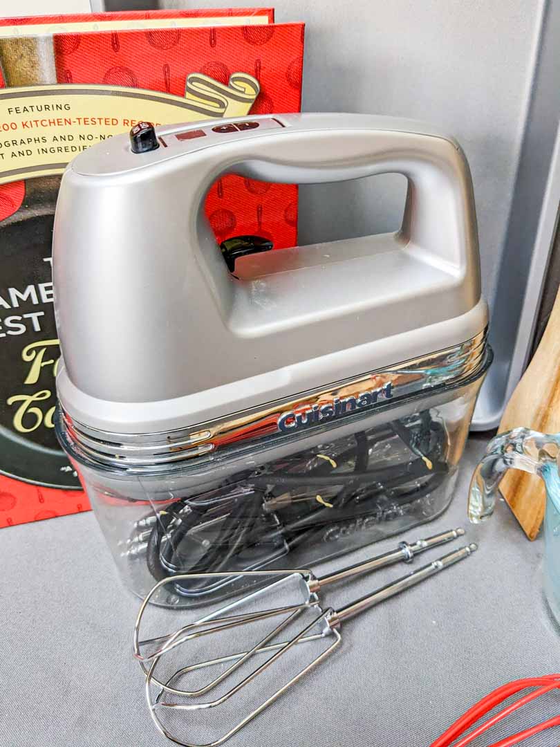 76. Cuisinart Hand Mixer, Baking Pans + Cookbooks - Image 2
