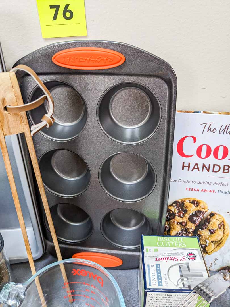 76. Cuisinart Hand Mixer, Baking Pans + Cookbooks - Image 7