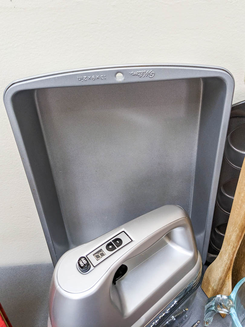 76. Cuisinart Hand Mixer, Baking Pans + Cookbooks - Image 6