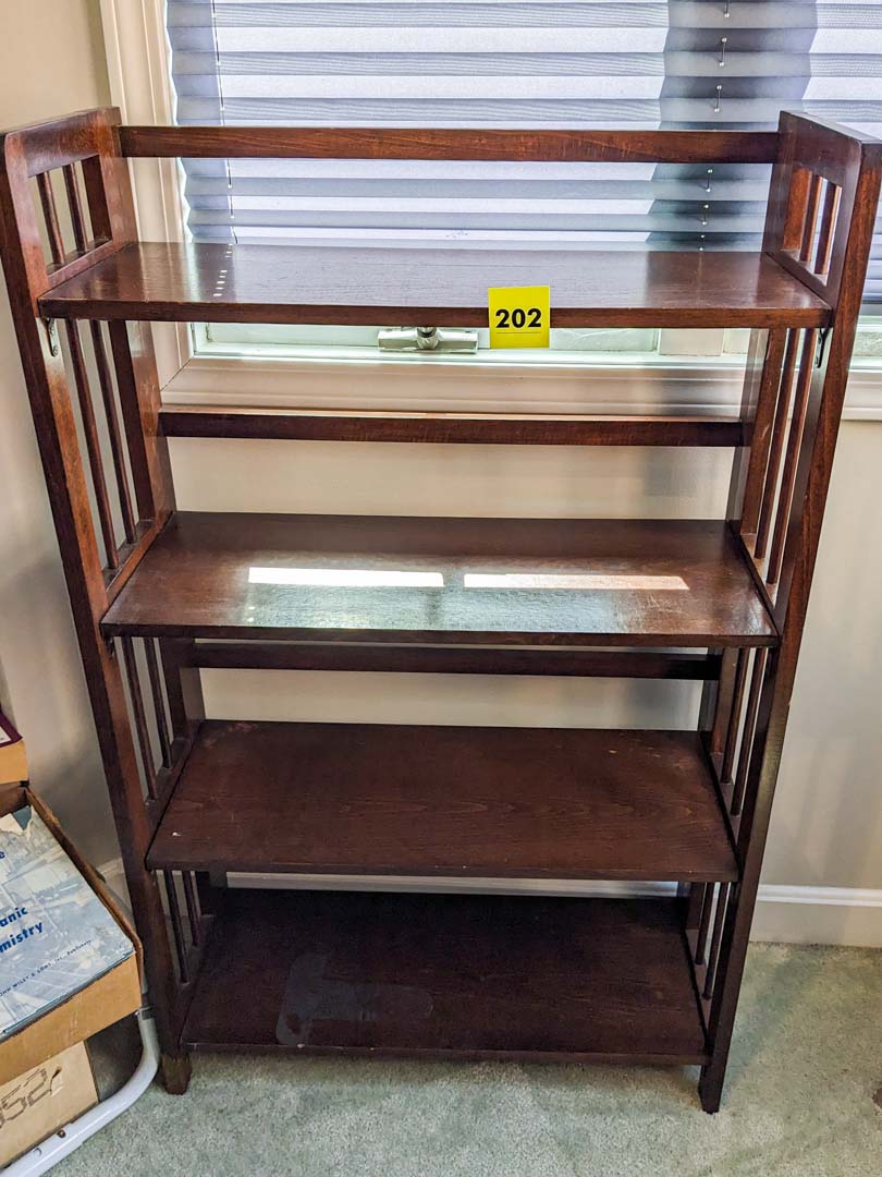 202. Folding Bookcase