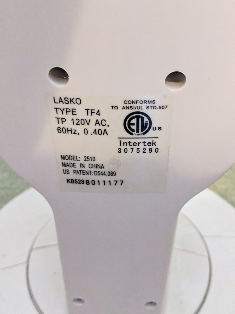 207. Lasko Fan - Image 3