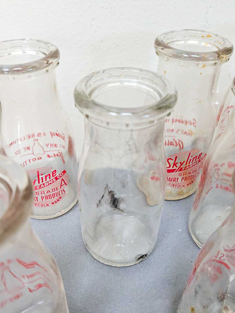 192. Skyline Milk Bottles + Blank Milk Bottles - Image 5