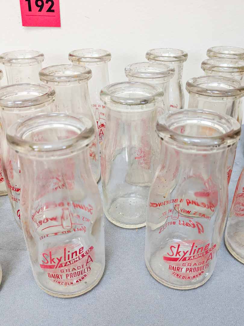 192. Skyline Milk Bottles + Blank Milk Bottles - Image 4