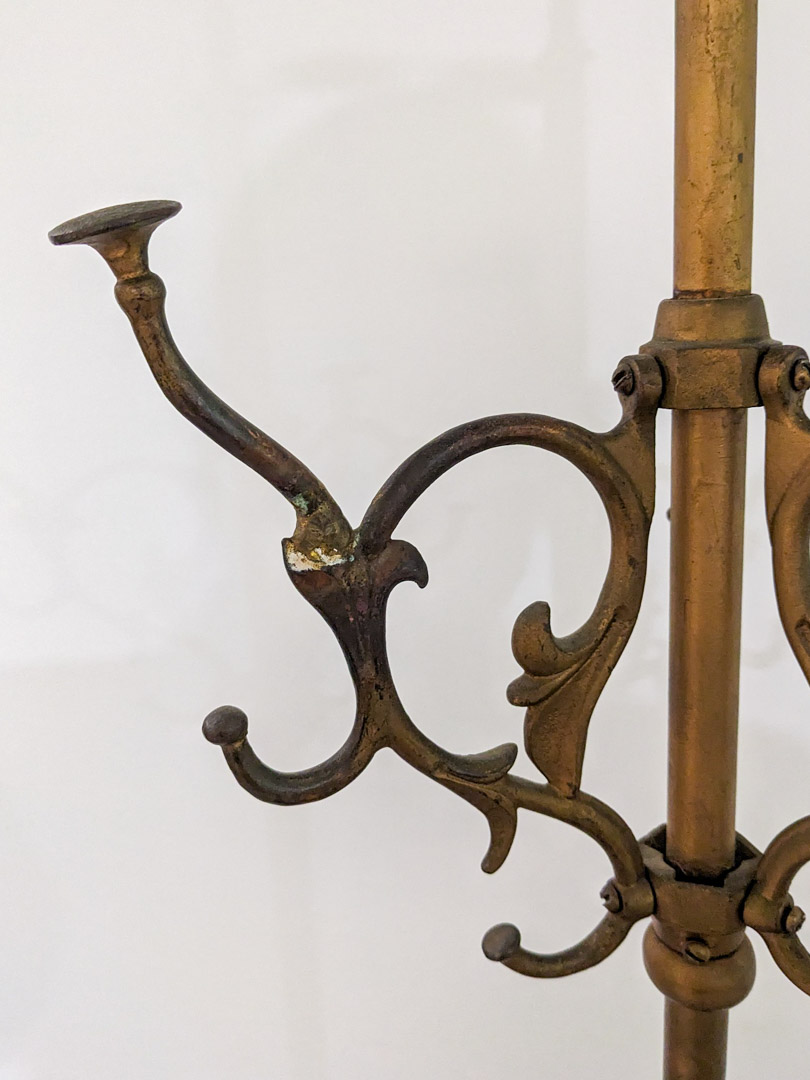 27. 68" Antique Coat Rack - Image 3