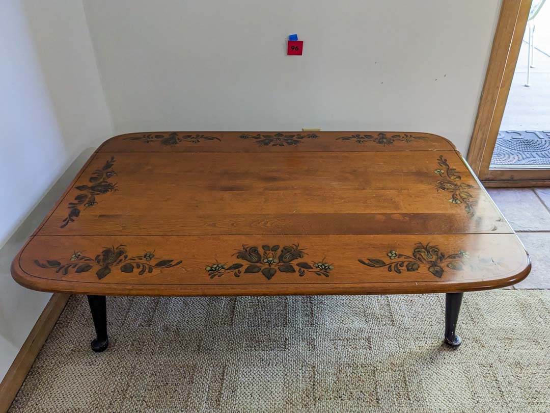 96. Drop Leaf Table