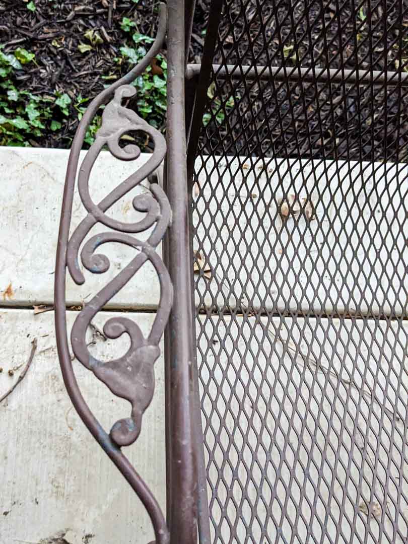 140. Metal Bench - Image 5