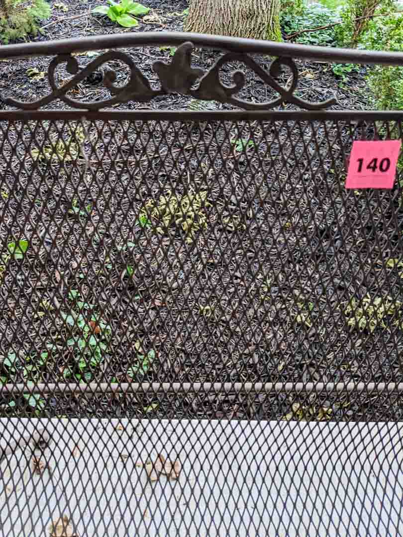 140. Metal Bench - Image 4
