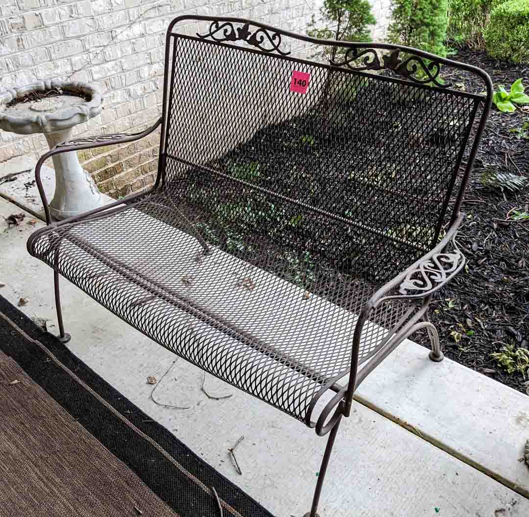 140. Metal Bench - Image 3