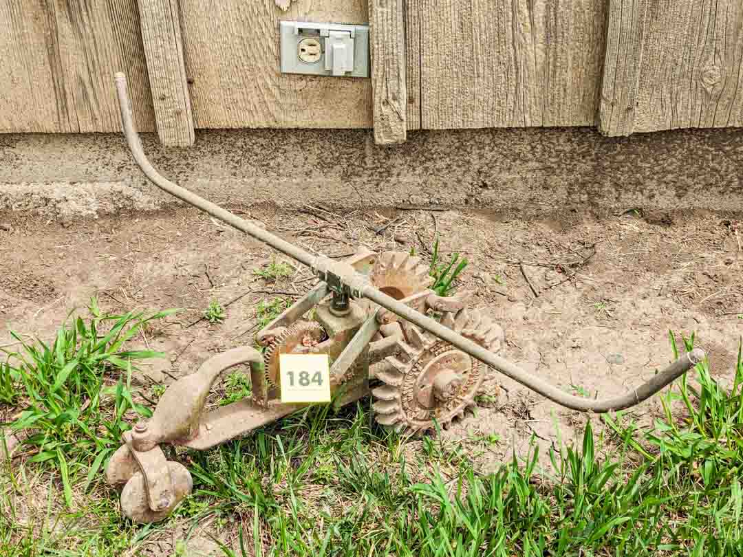 184. Metal Lawn Tractor Sprinkler