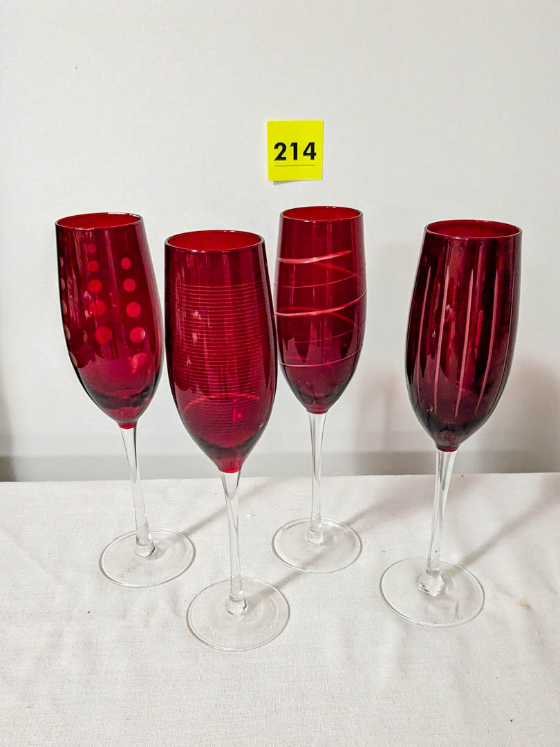 anchor hocking wine glasses Anchor Hocking Wexford Water Goblets  Happy Hour Vintage Goods