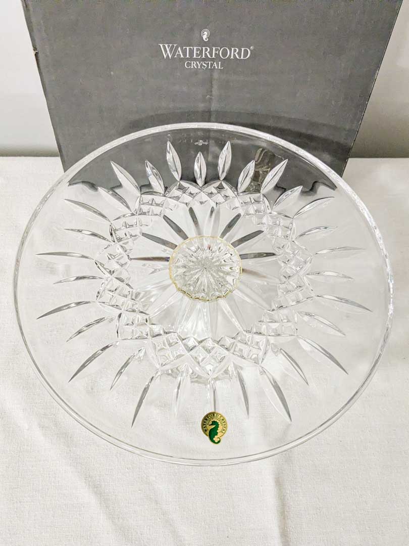 228. (NEW) Waterford Crystal Cake Plate - Image 2