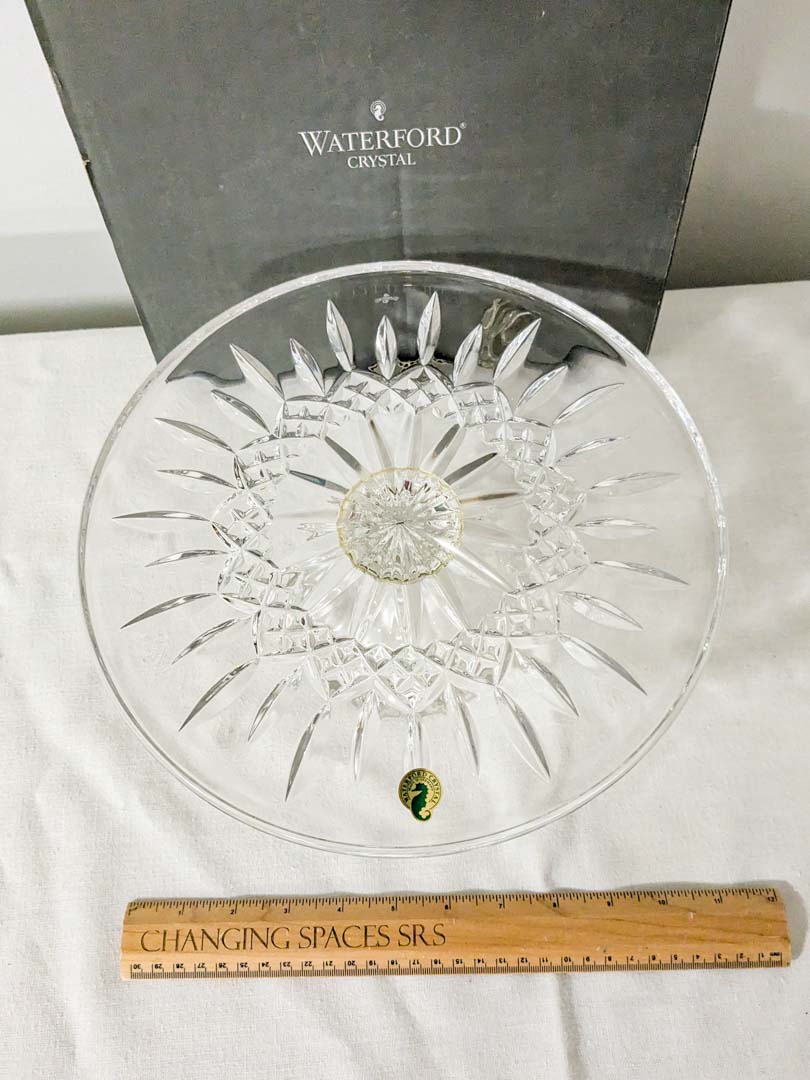 228. (NEW) Waterford Crystal Cake Plate - Image 3