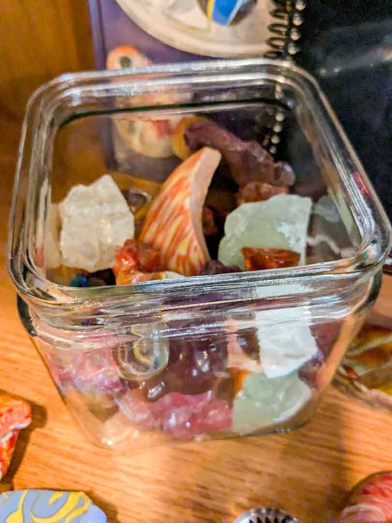 111. Marble Books + Slag Glass - Image 6