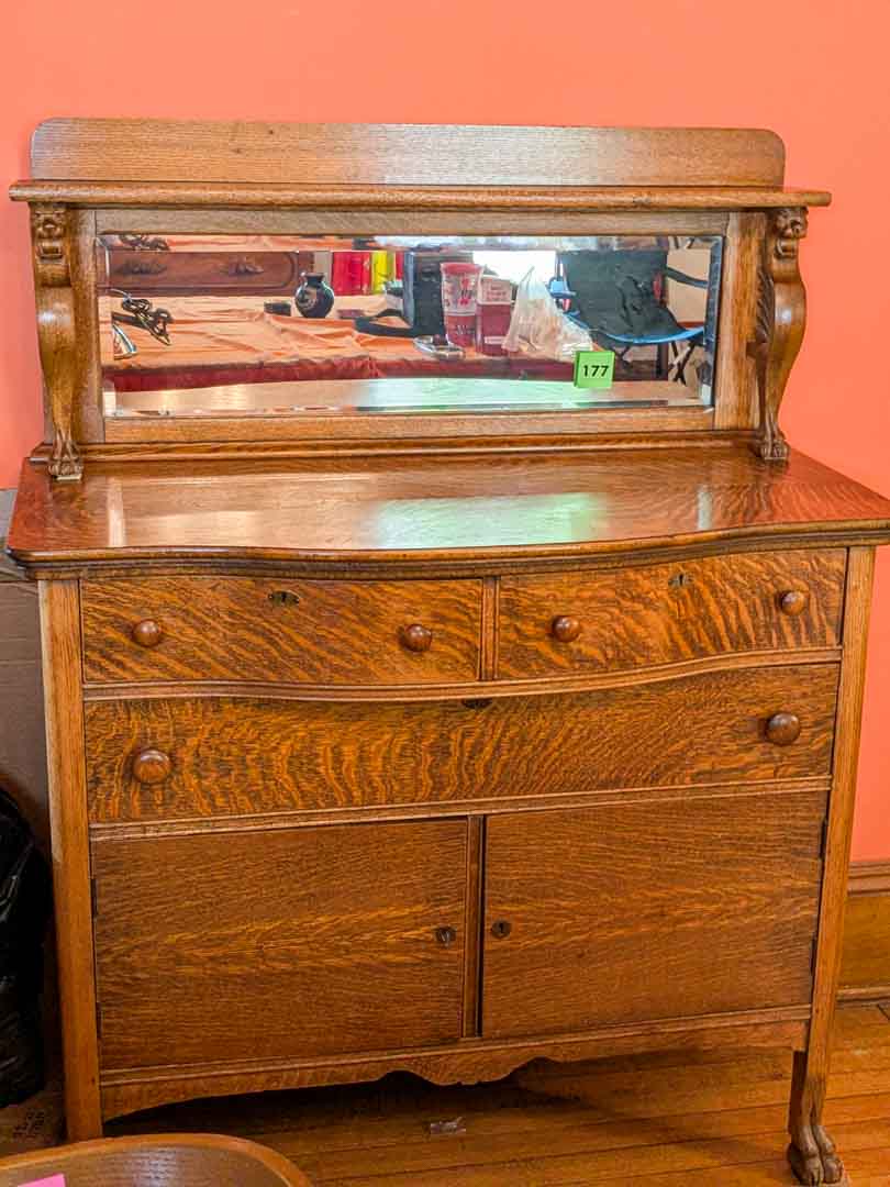 177. Antique Buffet - Image 2