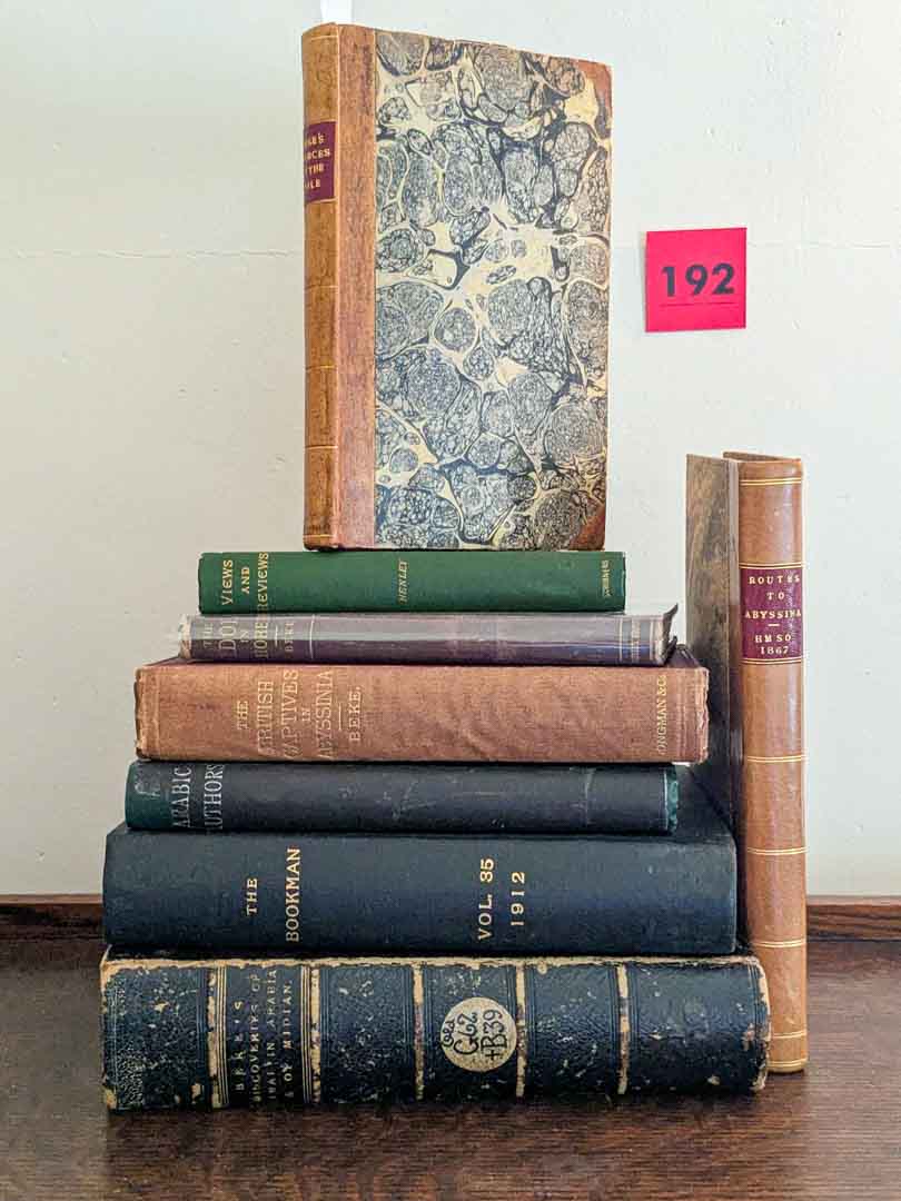 192. (8) Antique Books